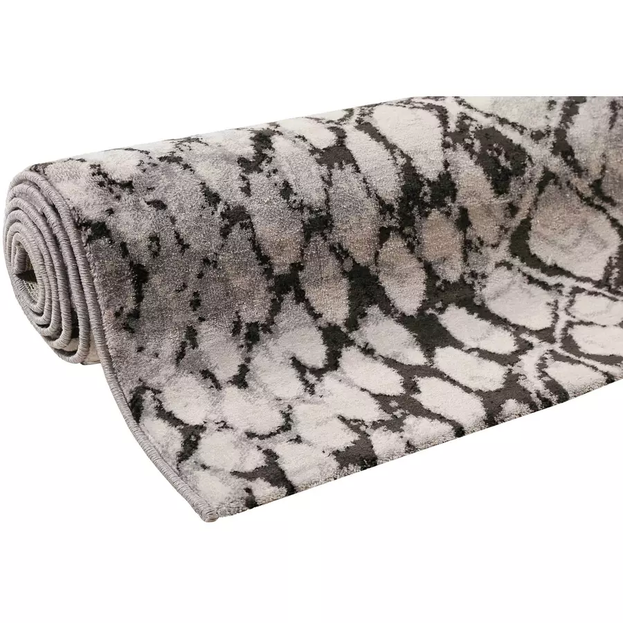 Wecon home Kurzflorteppich Snake grau