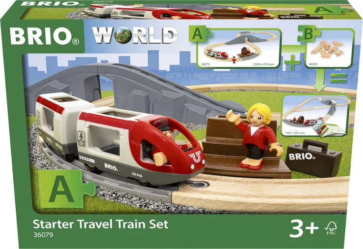 Brio Brio Starter Travel Train Set