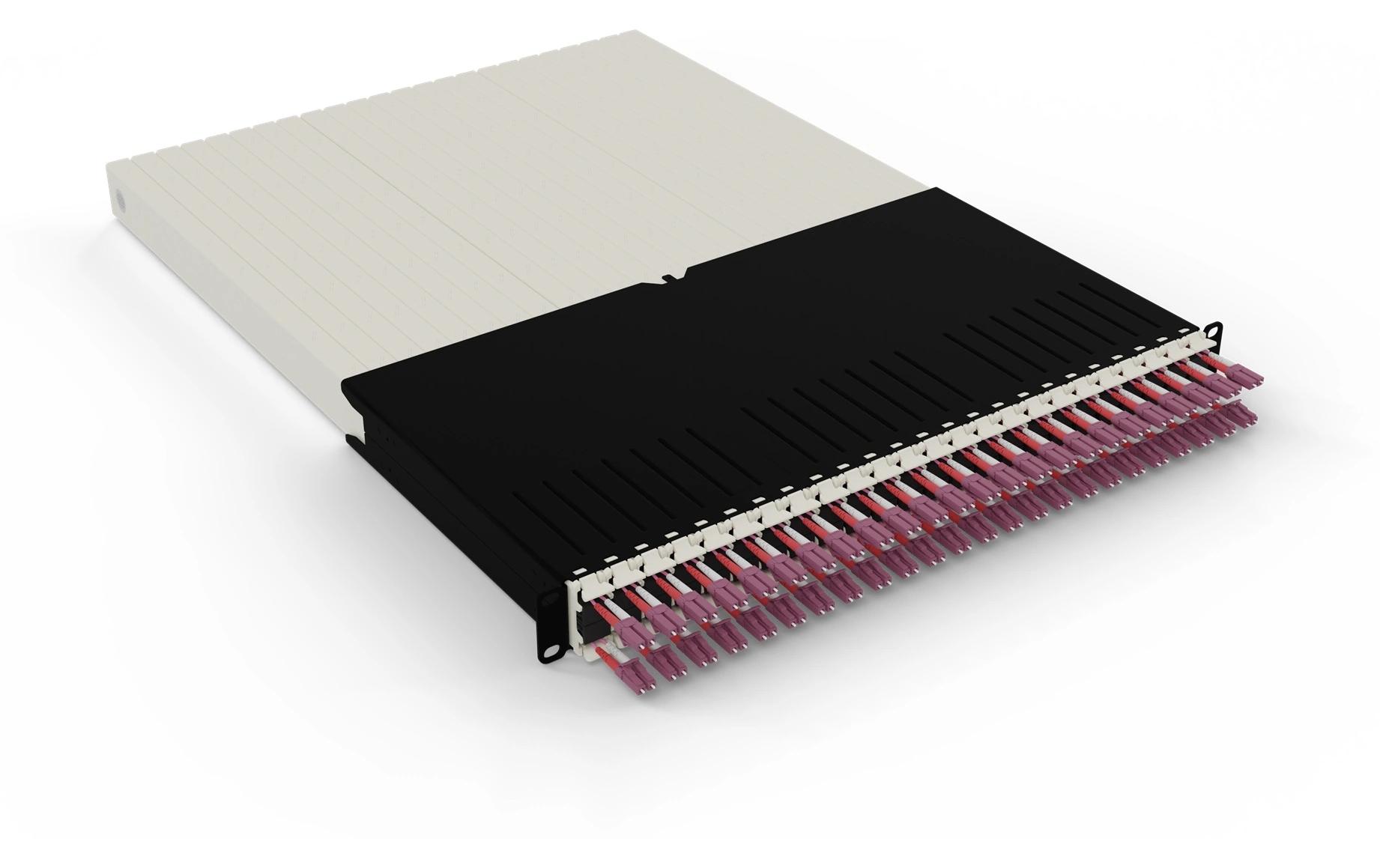patchbox.one / 30RU / MM LC – LC, OM4, Duplex, 1.8 m<br>All-in-One Lösung für Ordnung im Netzwerkschrank