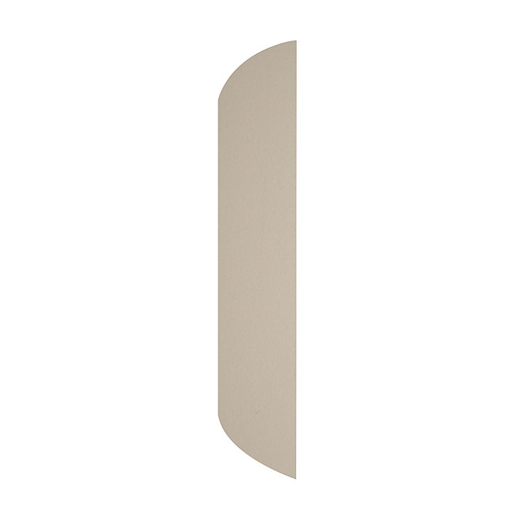 Champlat MDF blanc auto-adhésif 6 x 30 mm L.2,4 m