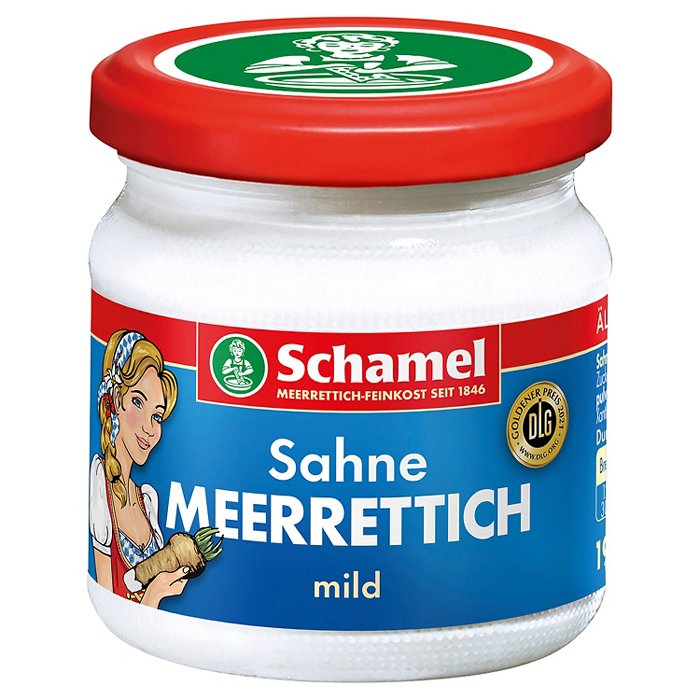 SCHAMEL Meerrettich 190 g, Sahne
