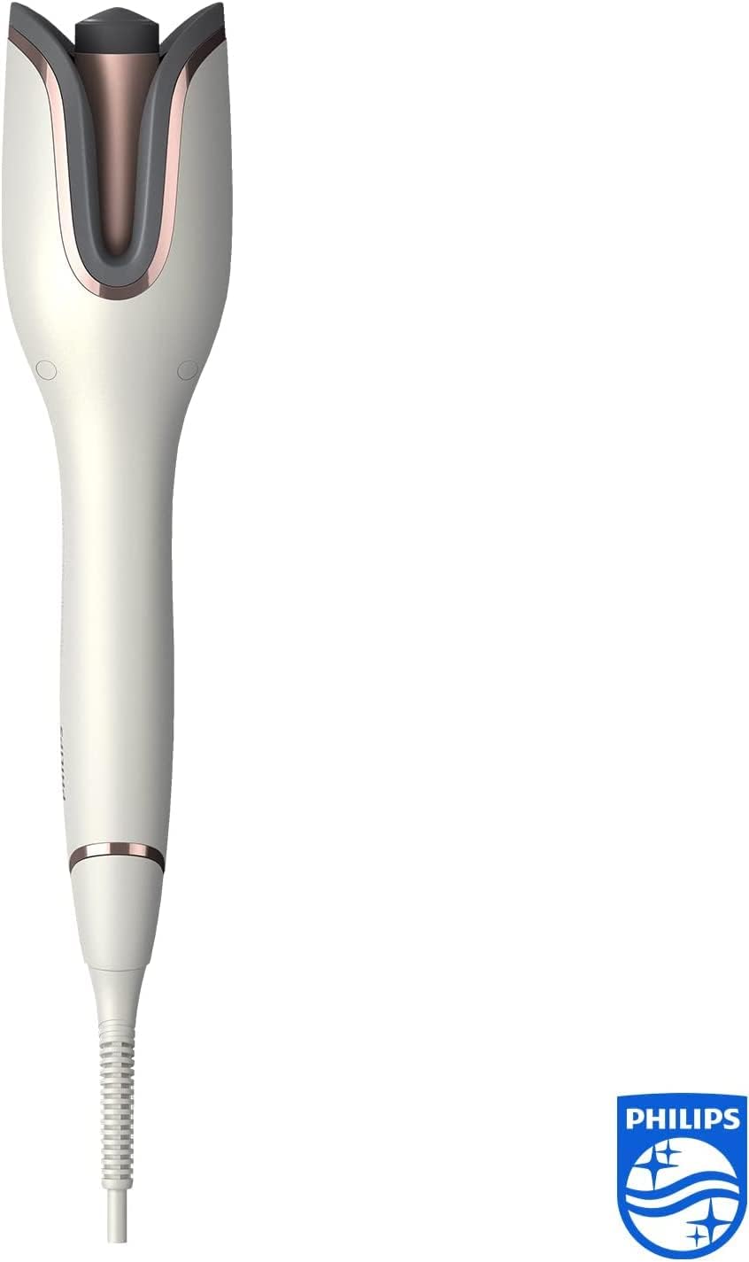 Philips Fer à friser automatique StyleCare Prestige avec système de boucles innovant (modèle BHB876/00)