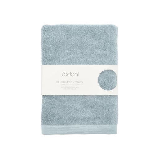 Södahl Comfort Organic Håndklæde, Linen Blue, 70x140 cm