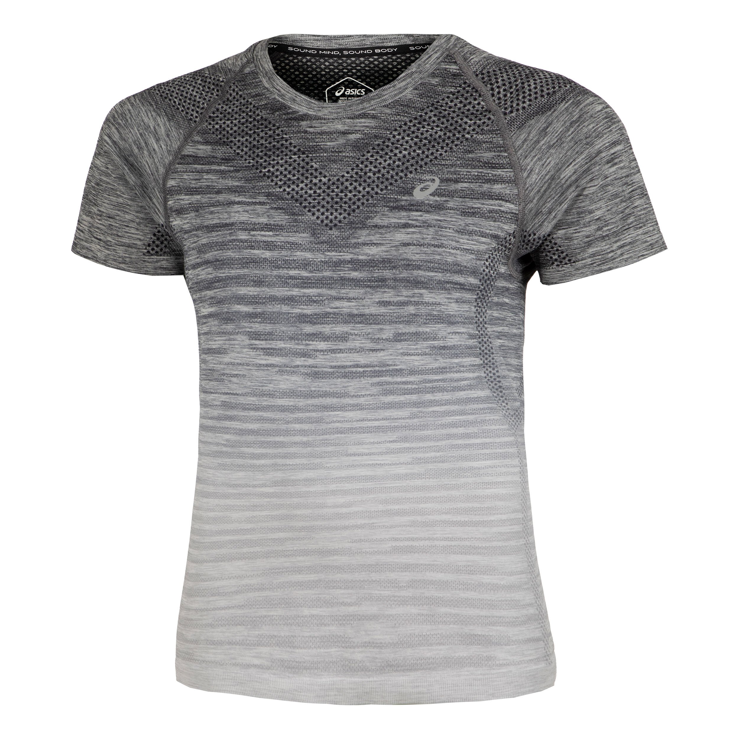 ASICS Seamless Maillot De Course Femmes - Blanc , Gris