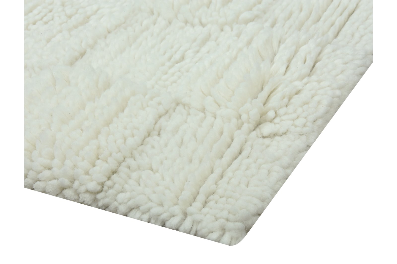 Charleston gulvteppe 160x230 160x230 cm. Håndtuftet offwhite 100% New Zealand ull