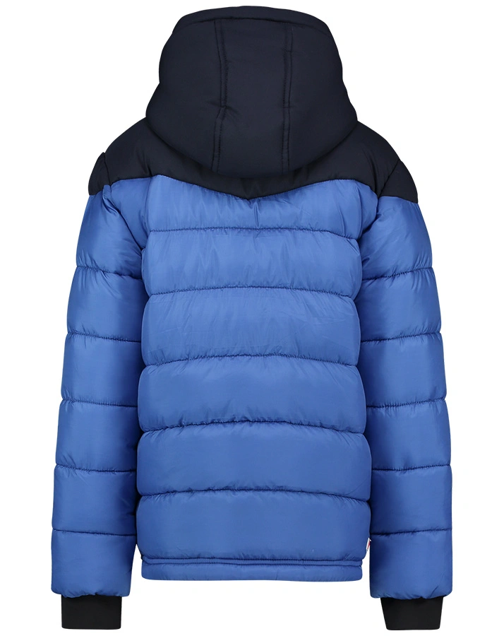Steppjacke TUGRA mit Kapuze in digital blue