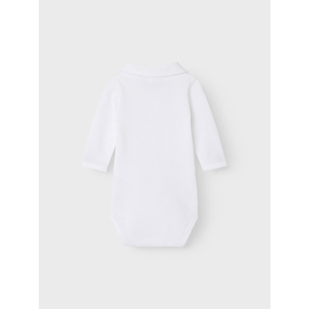 Køb Name It Bright White Rob Polo Body | Luksusbaby