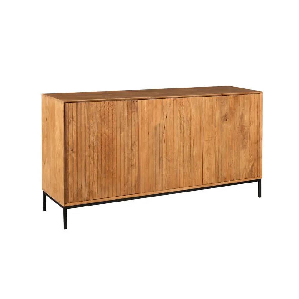Dressoir Naturel Hout - 165x45x85cm - Madison