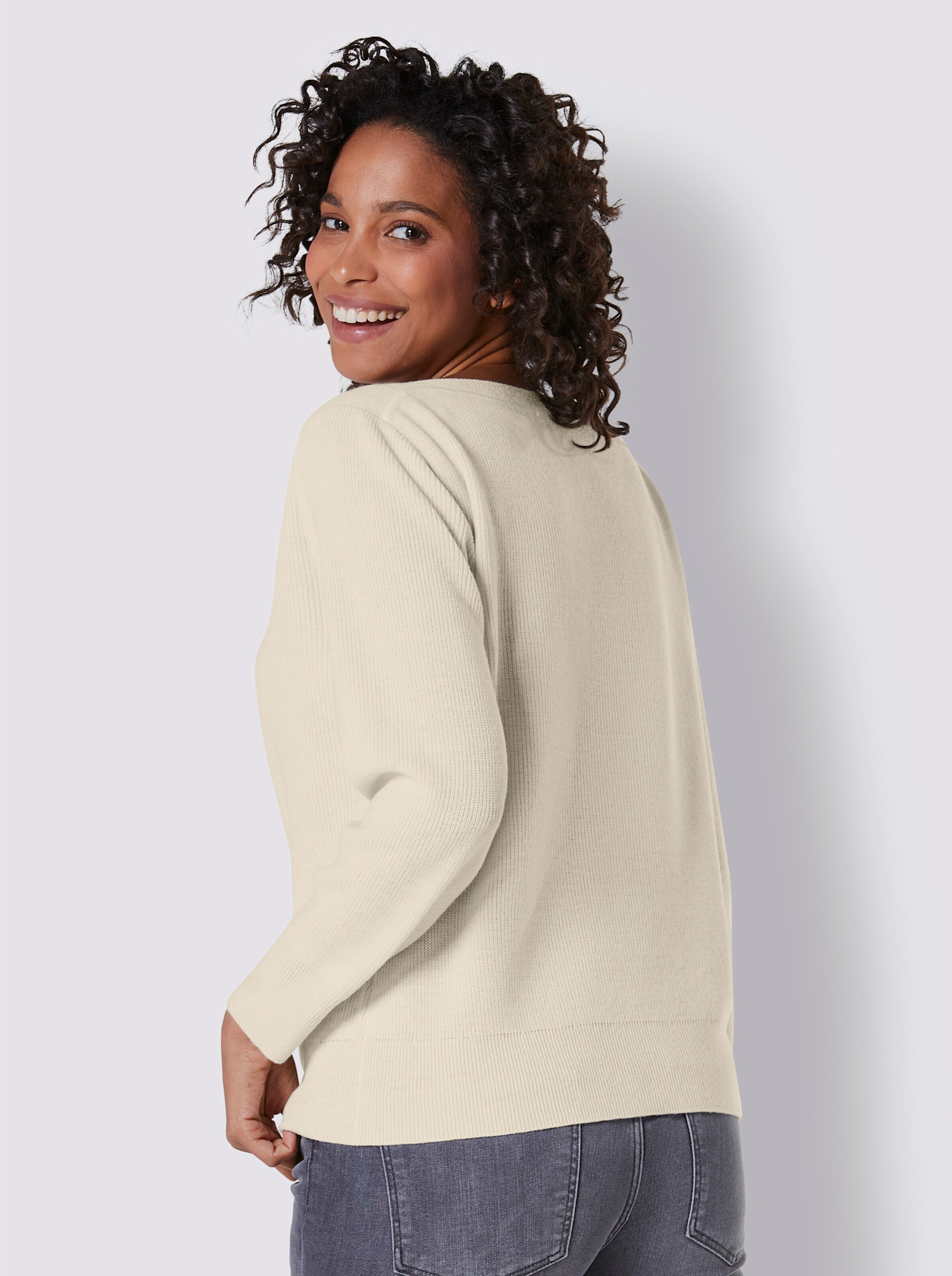 Merino-Seiden-Pullover