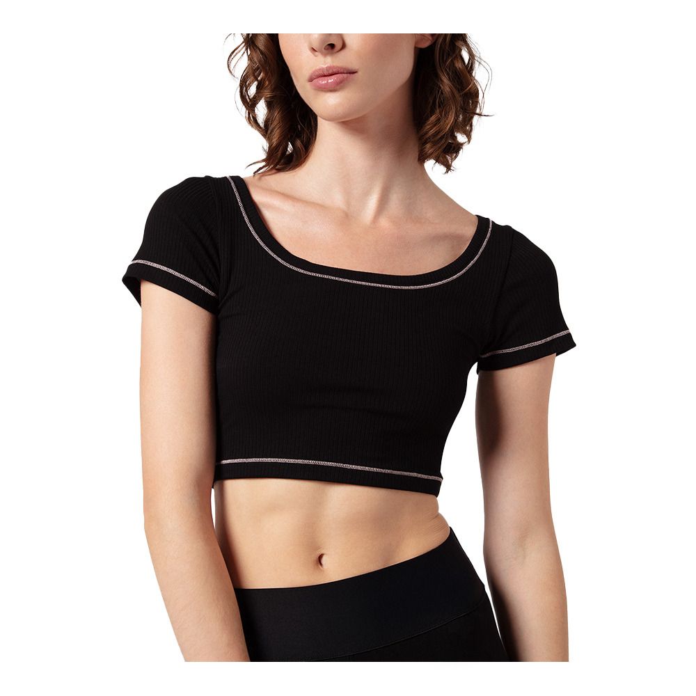 Repetto S0552 - Crop top Femme noir