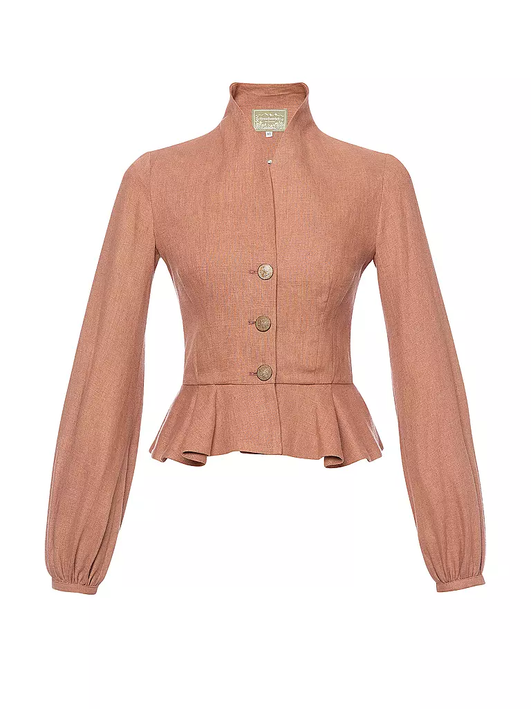 LENA HOSCHEK Leinenblazer MARGOT koralle