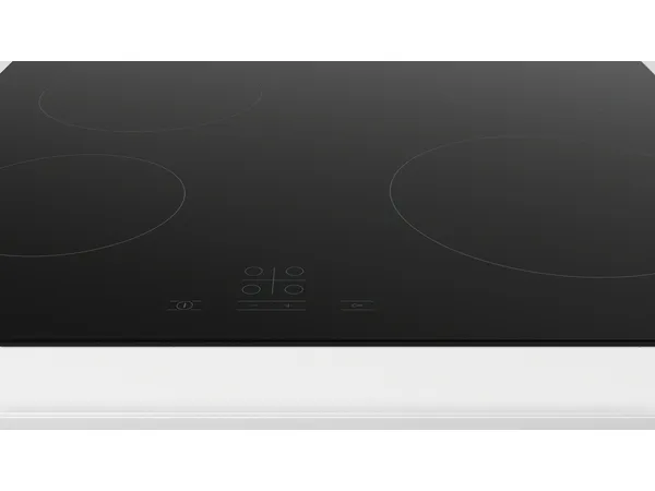 Bosch Serie | 4 PKE611BA2E - Keramisk kogeplade - 4 plader - Niche - bredde: 56 cm - dybde: 49 cm - rammeløs - sort