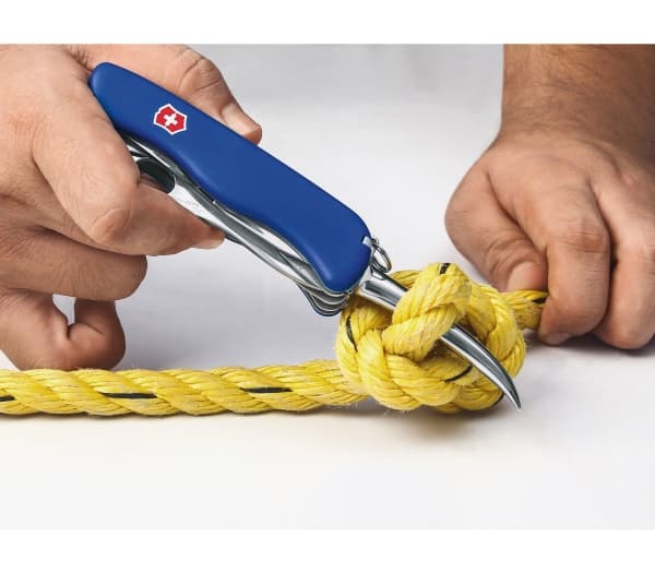 Victorinox Skipper Pro, Klappkniv med lås, Multiverktøyskniv, Klipp punkt, Polyamid, Blå, 12 verktøy
