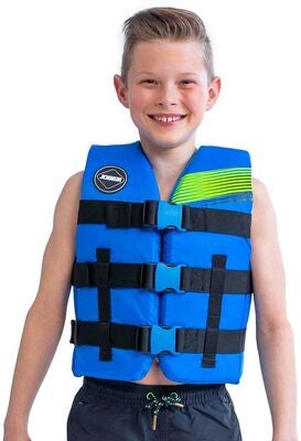 JOBE Flytevest Nylon Junior, Blå