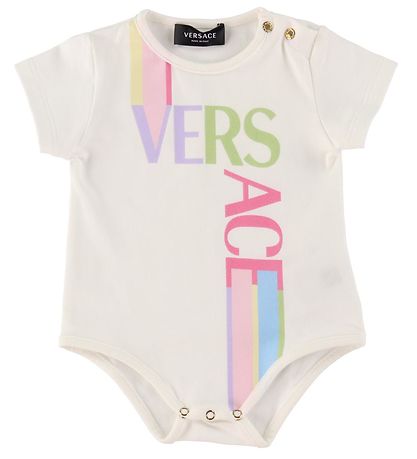 Versace Gave?ske - Hue/Body k/æ - Hvid/Pink m. Logo