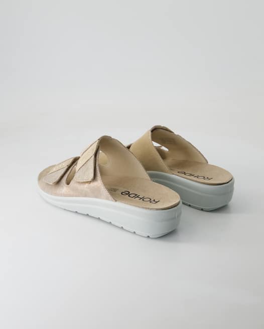 Rohde Latina Pantoletten in Beige