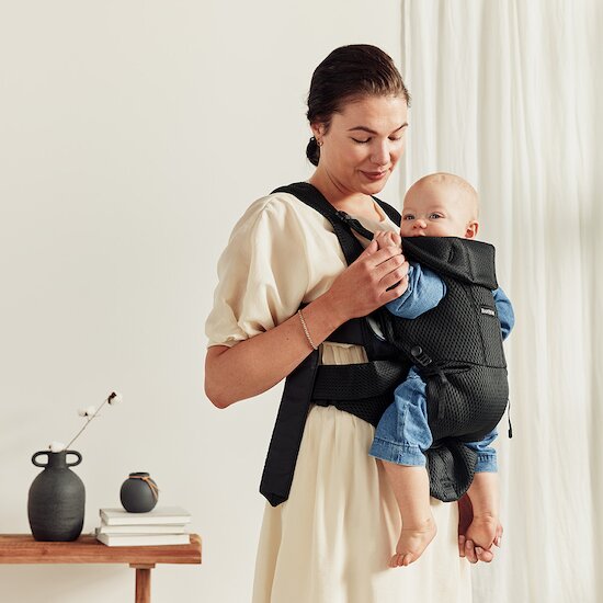 Porte-bébé Move   Noir mesh 3D        de               BabyBjörn