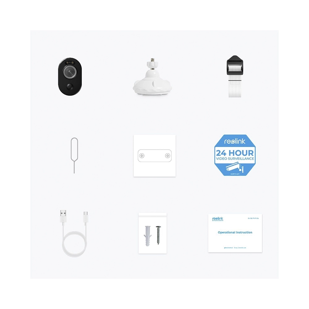 Reolink B350 Outdoor IP-Kamera  8 MP 105° IR-LED 10mWiFiScheinwerfer