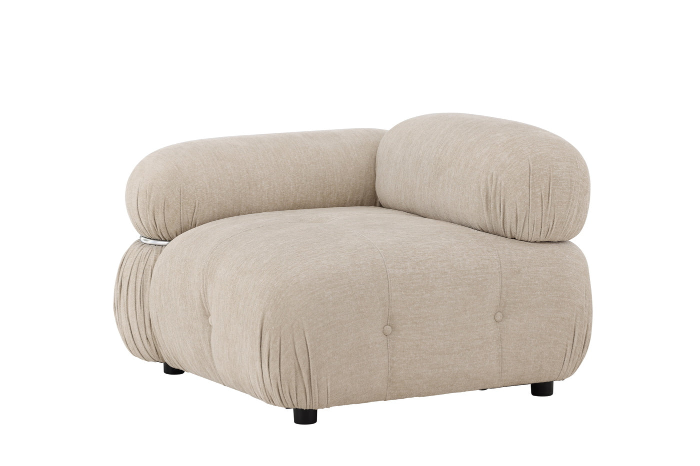 FjÃ´rd - Bank Module Hoek Rechts - Beige - 95cm - Mika