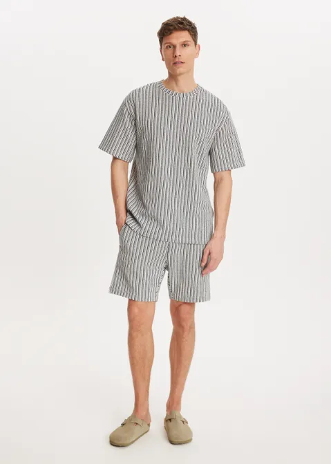 Gestreept t-shirt blauw (BLW.D)
