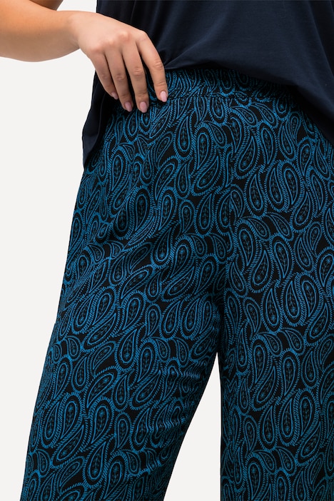 Schlupfhose Rose, gemustert, Elastikbund