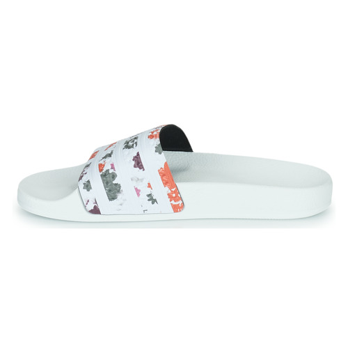 adidas Originals - ADILETTE W - Blanc / Fleurs