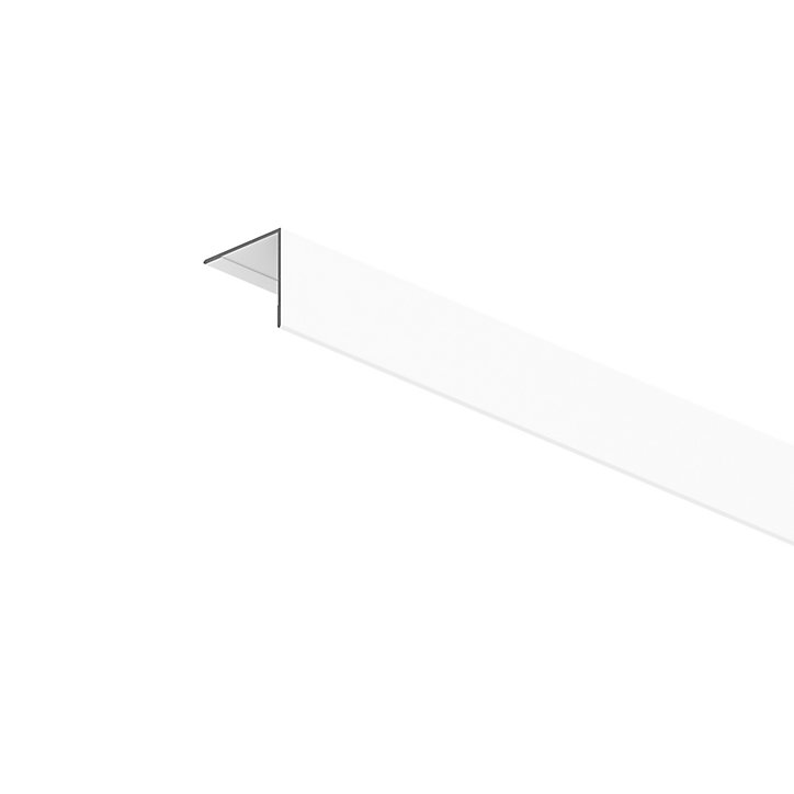 Habillage en L pour fenêtre et porte fenêtre alu blanc 35 x 35 mm