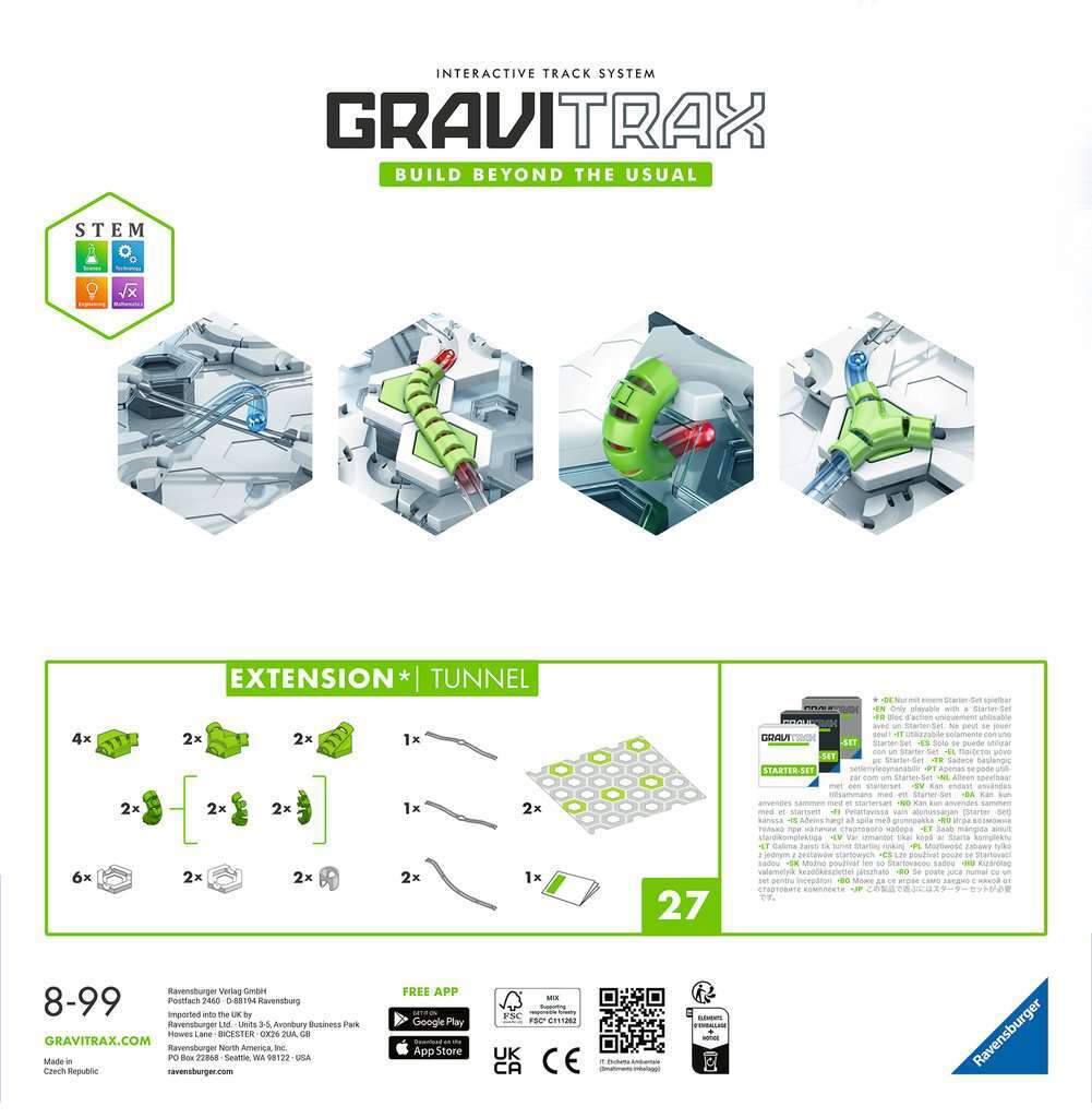 Ravensburger Spiel GraviTrax Extension Tunnel
