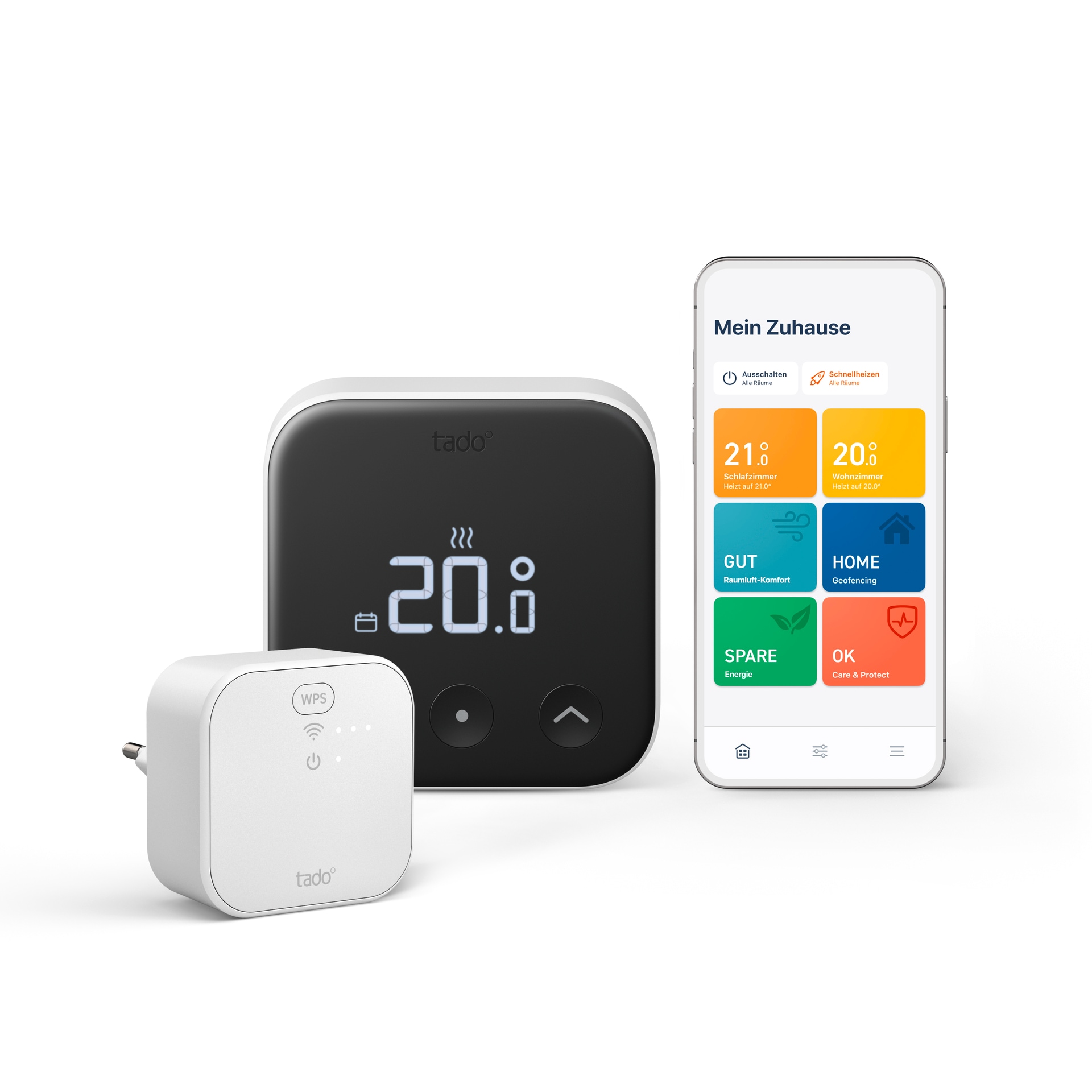 Tado Smart-Home-Zubehör »Kit Smartes Thermostat + Smartes Thermostat (Line X)«