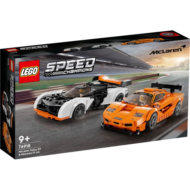 LEGO® Speed Champions 76918 - McLaren Solus GT & McLaren F1 LM