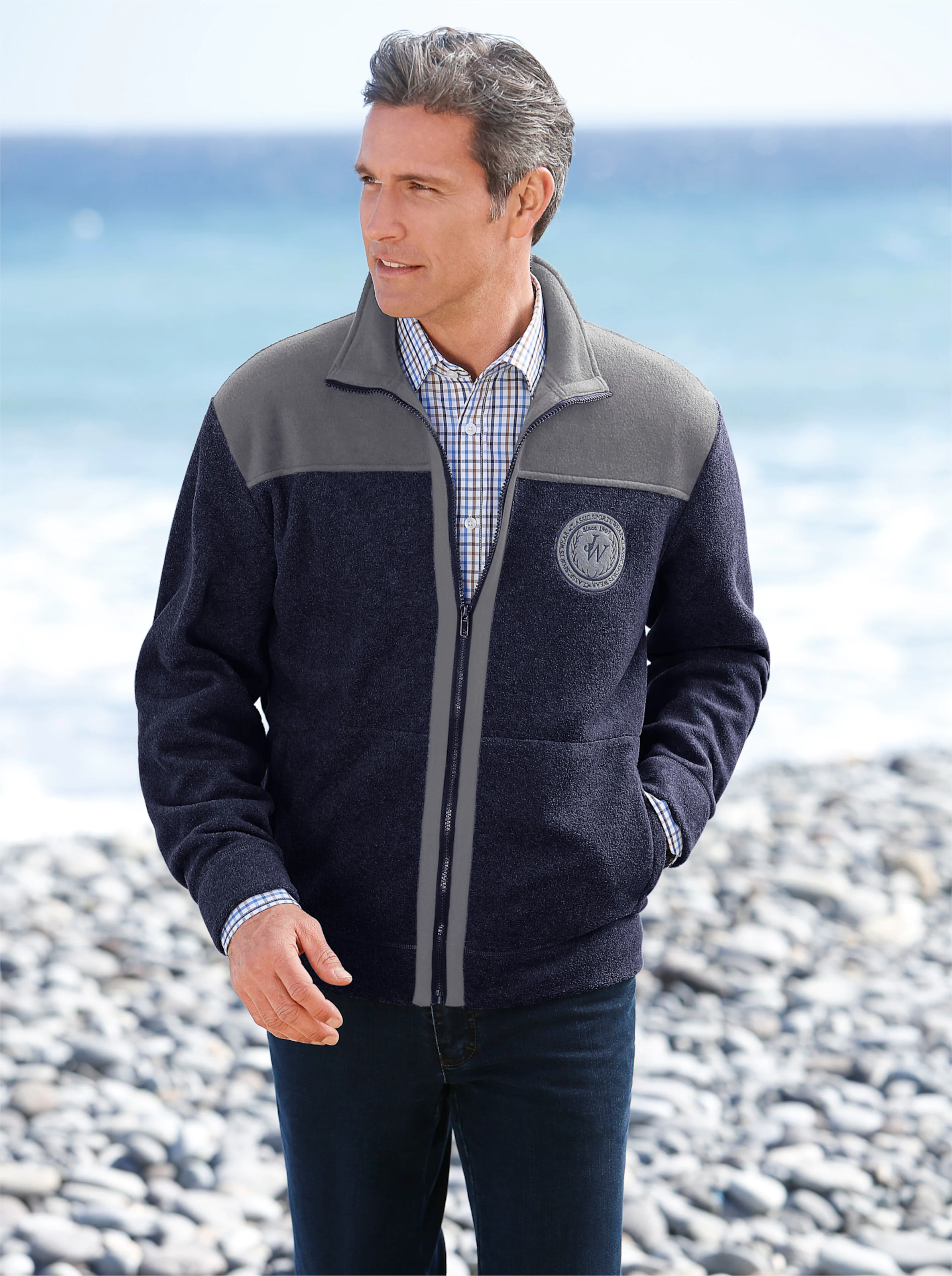 Catamaran Freizeitjacke in marine