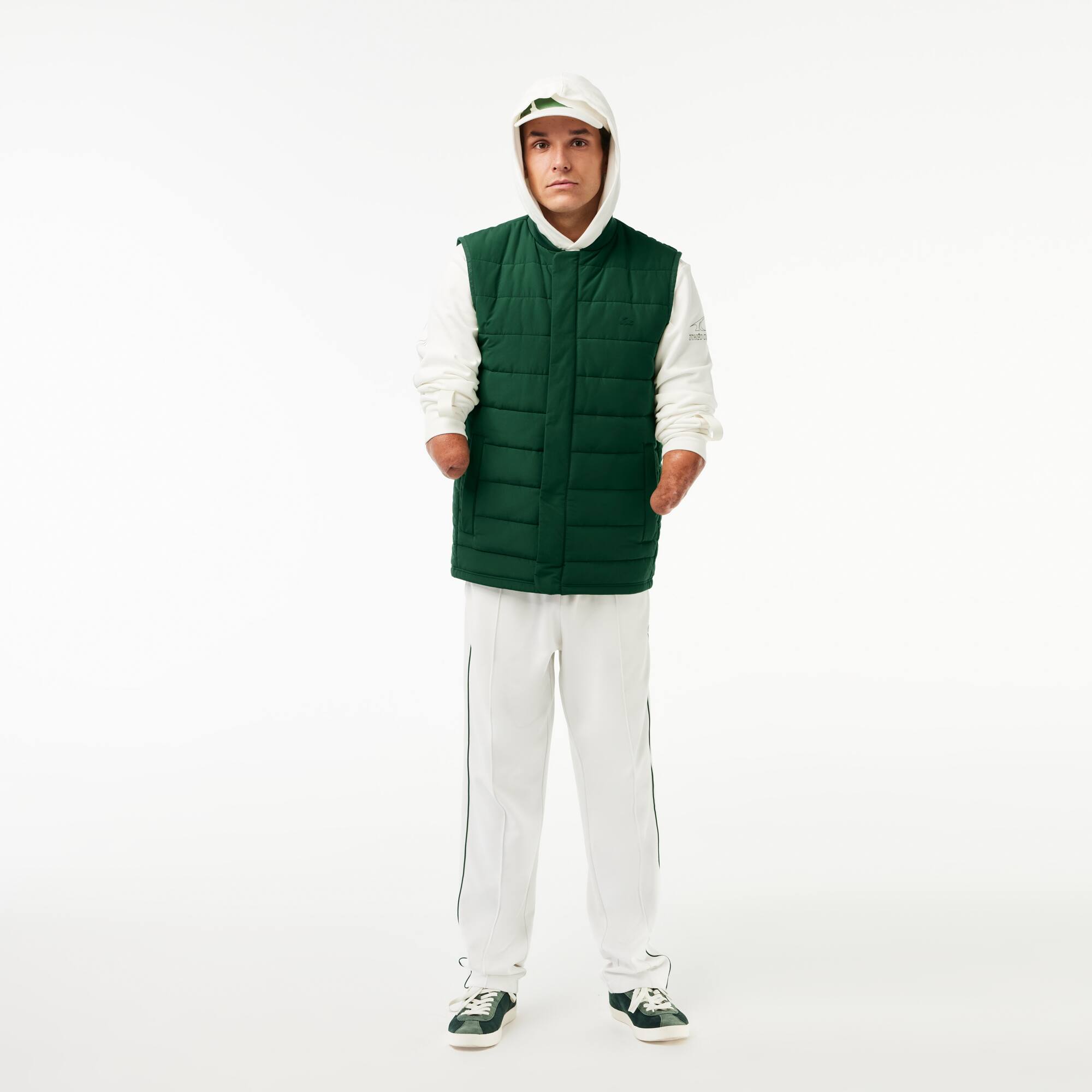 Unisex LACOSTE SPORT x Théo Curin Weste Jacken & Mäntel - Grün - Lacoste - Unisex