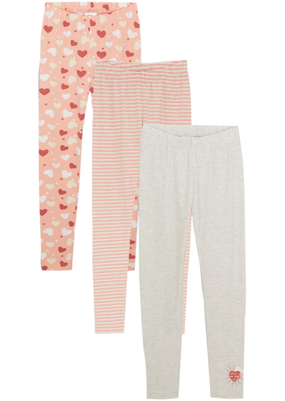 Lot de 3 leggings fille