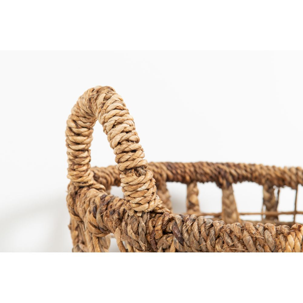 Panier pauline en jute 38x41x41cm - cezare