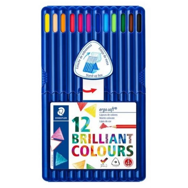 Staedtler Lápis de Cor Ergosoft 12 un.