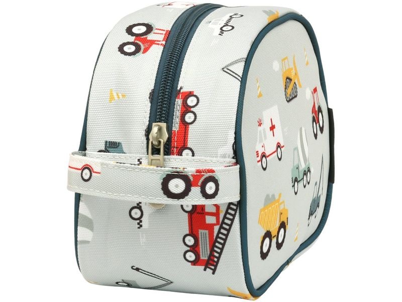 A Little Lovely Company Necessaire Fahrzeuge Mehrfarbig Kulturbeutel im herzigen Design