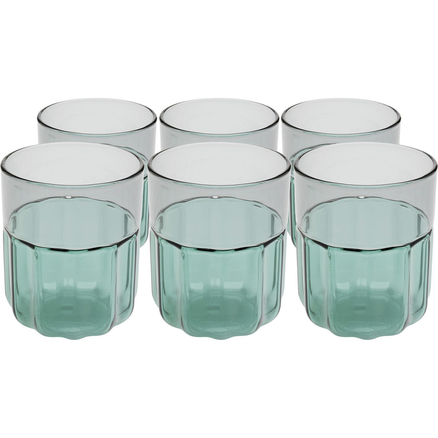 Waterglazen Duetto (6|set) Kare Design