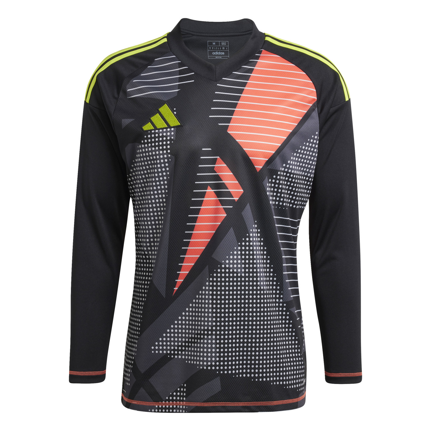 Adidas Tiro 24 Competition Keepersshirt Lange Mouwen Zwart Lichtgroen Rood