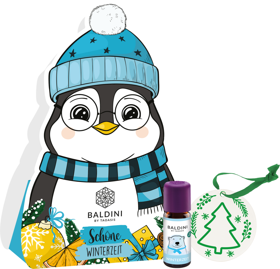 TAOASIS  Duftset Baldini Pinguin Winterzeit