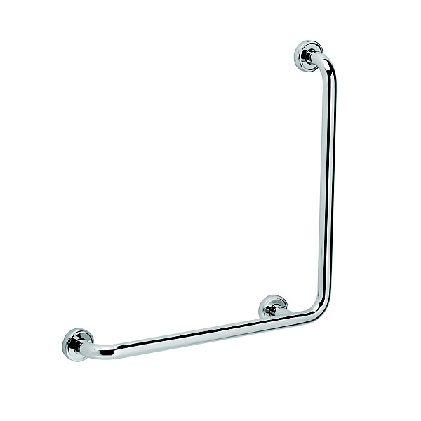 Barre de relèvement angle 90°/droite biska - 45 x 65 cm - inox aisi 304