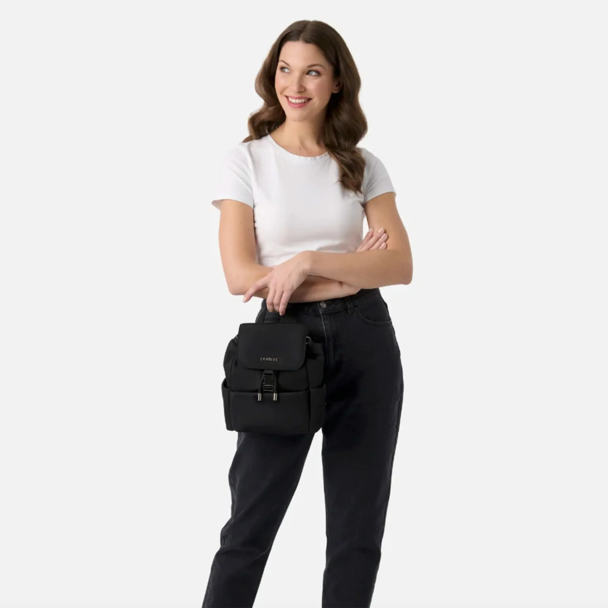 Lambert Sac à Dos Aria - Noir Nylon