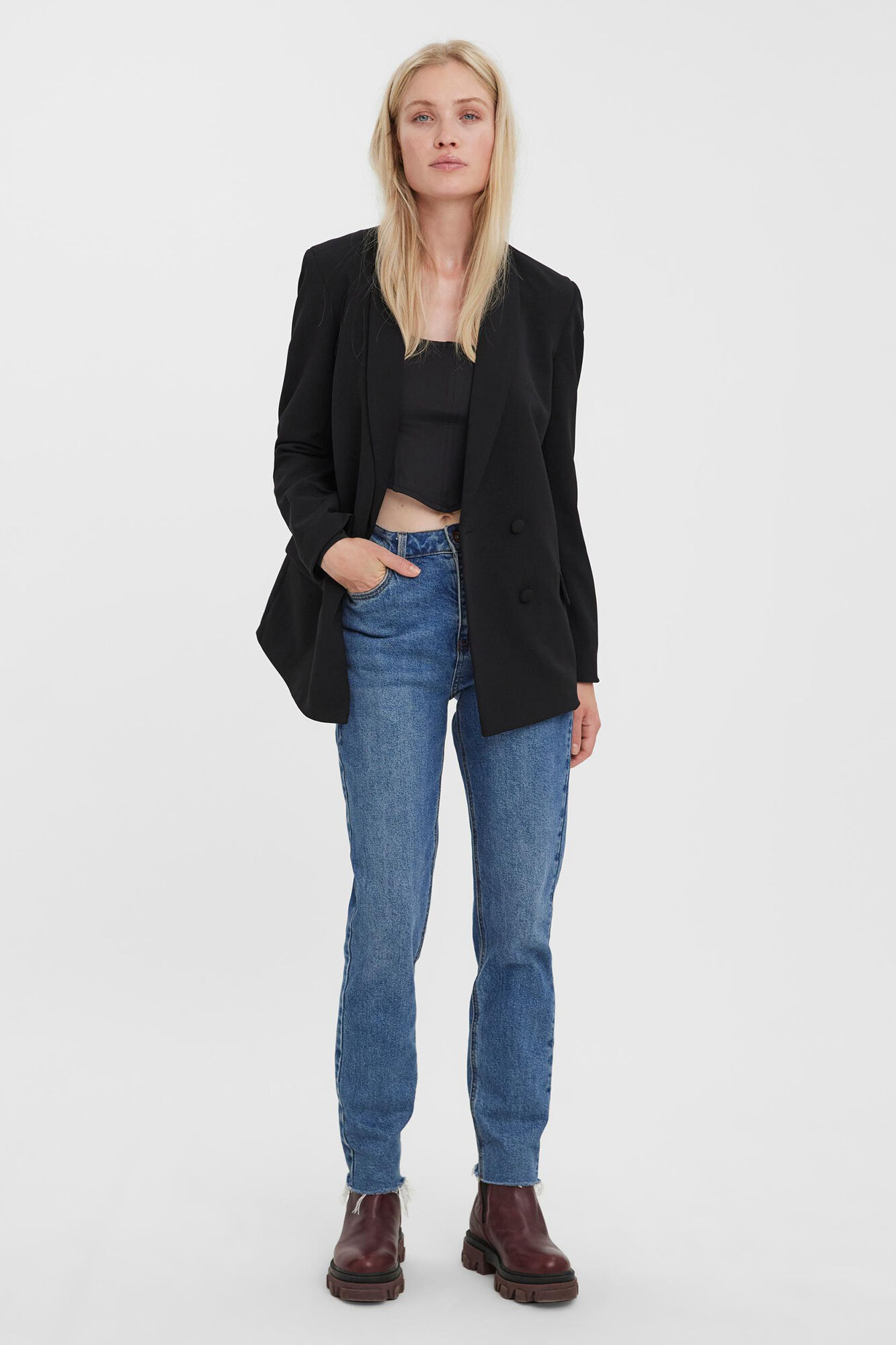 Estilo americano básico - Preto