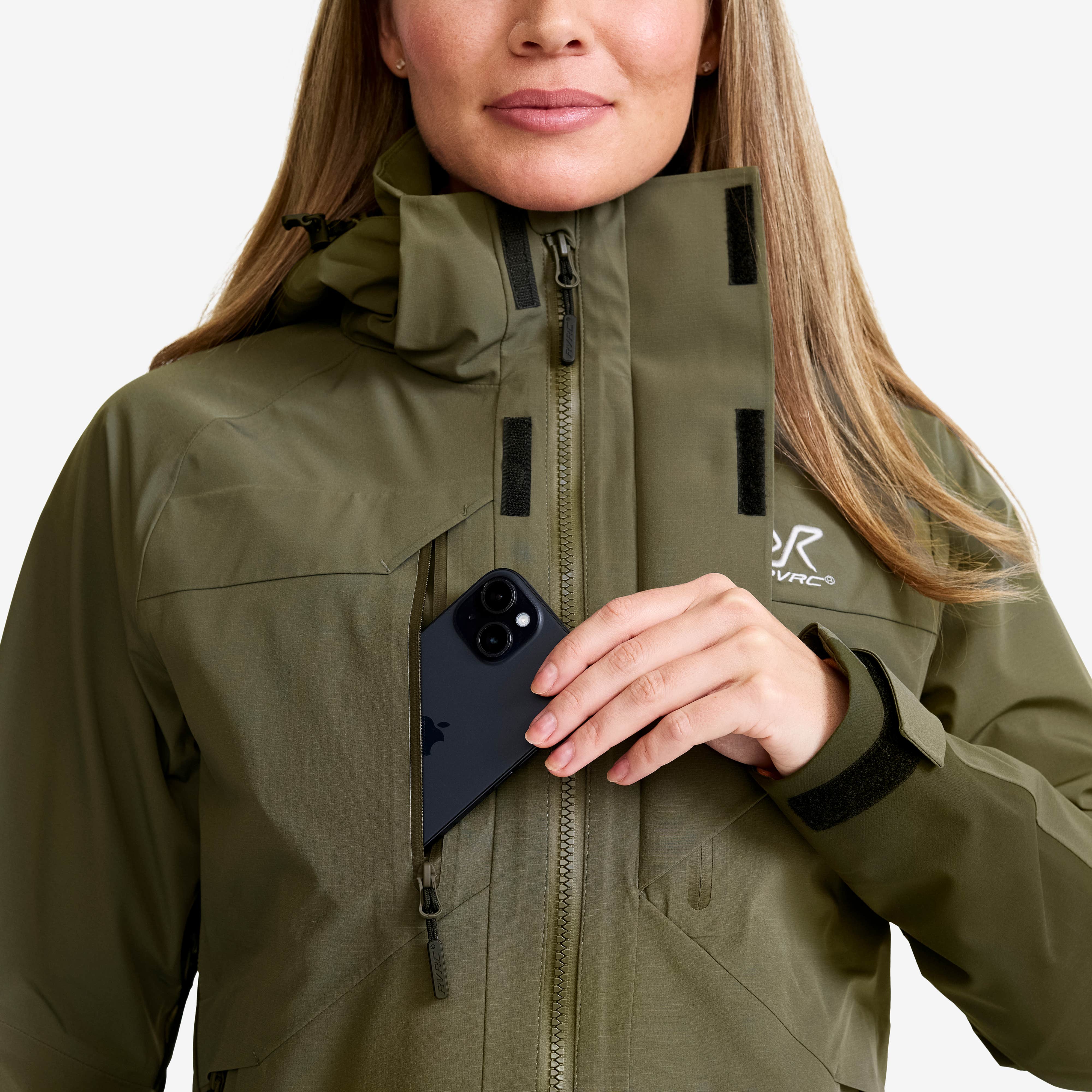 Aries Pro 3L Shell Jacket Dame Grape Leaf/Forest Night