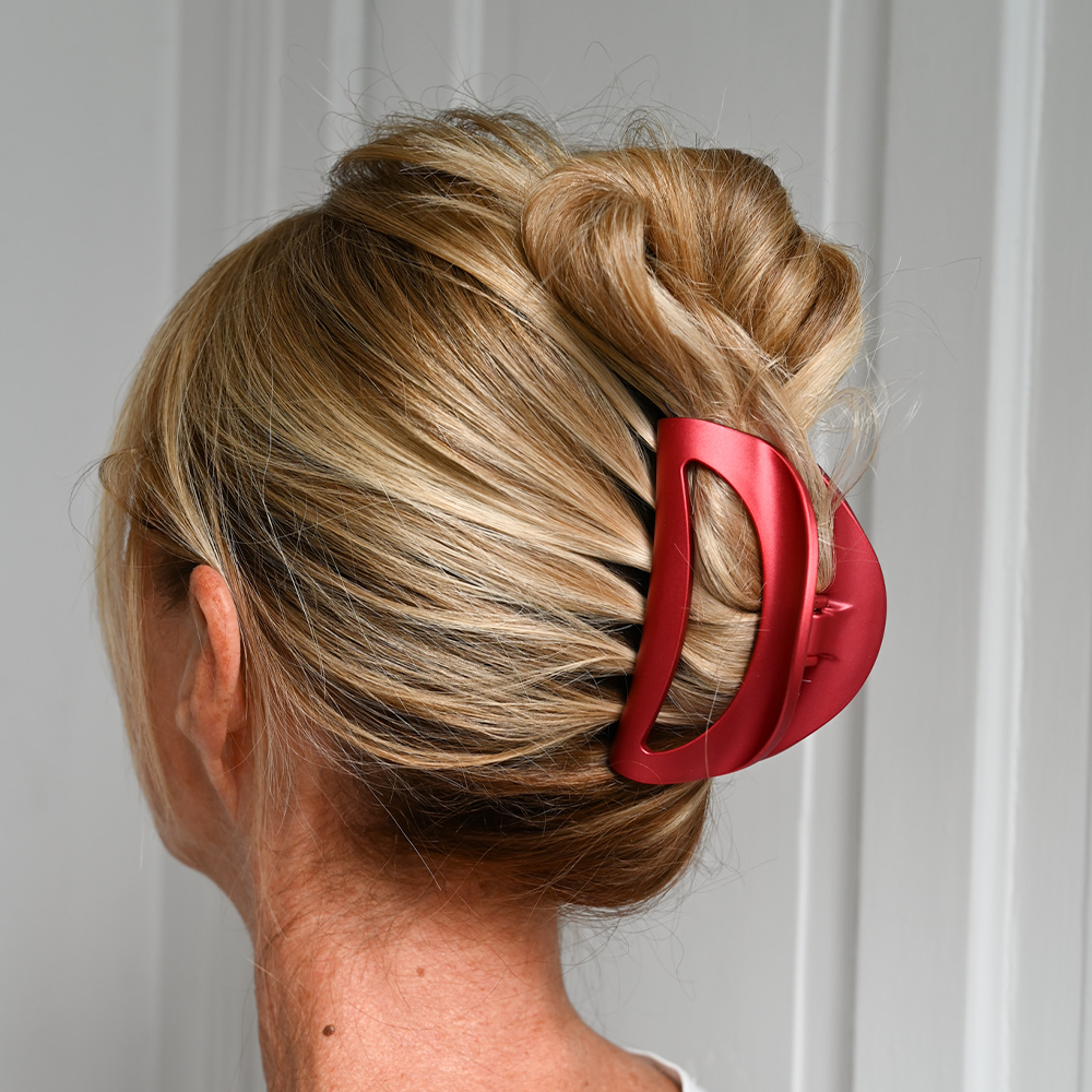 Grande Pince Romy Rouge Vermillon