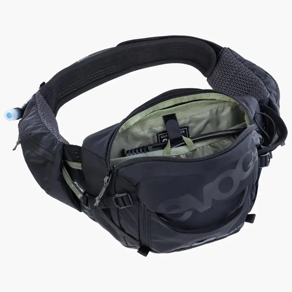 Evoc Hip Pack Pro 3L + 1.5L Bladder Drinkheuptas Zwart