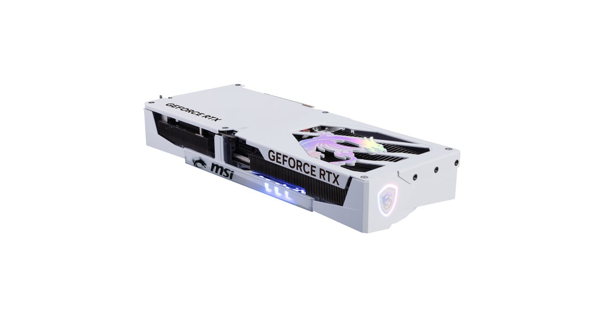 MSIGeForce RTX 5070 Ti GAMING TRIO OC WHITE grafische kaart  (Wit, 3x DisplayPort, 1x HDMI 2.1, DLSS 4)