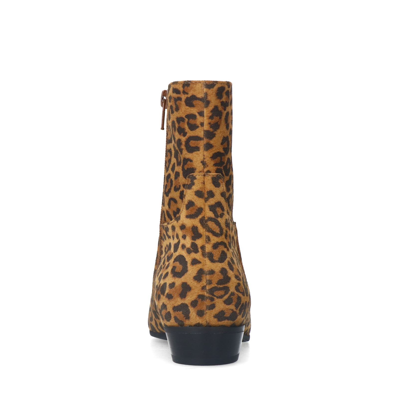 Leopard suède chelsea boots