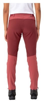 Pantalon de Randonnée Femme Vaude Elope Rouge