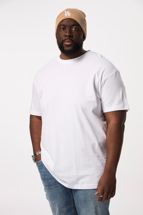 STHUGE T-Shirt, Halbarm, oversized, Rücken-Print, bis 8 XL