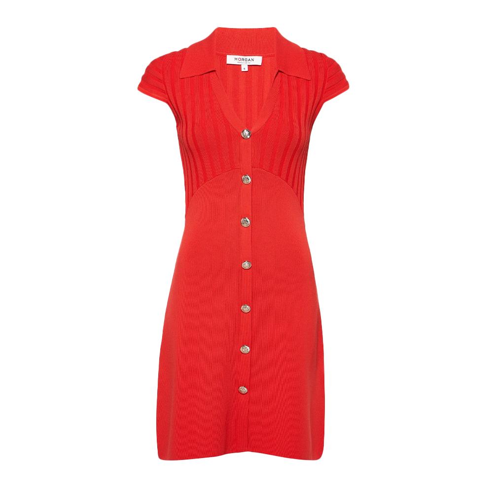 Morgan Robe Rouge Femme Morgan RMSIX
